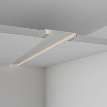 Cargar imagen en el visor de la galería, 147*14mmDrywall Plaster Aluminum Profile LED Ceiling Wall Washer Trimless Recessed For Architectural Lighting(DK-DP14714）
