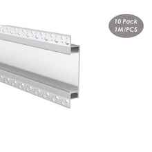 Charger l&#39;image dans la galerie, 147*14mmDrywall Plaster Aluminum Profile LED Ceiling Wall Washer Trimless Recessed For Architectural Lighting(DK-DP14714）
