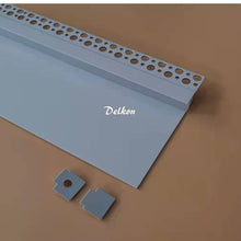 Cargar imagen en el visor de la galería, 119*18mm Indirect Lighting Trimless Recessed LED Profile Drywall Plaster-in with Light Strip Diffuser Cover(DK-DP11918)
