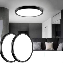 Загрузить изображение в средство просмотра галереи, 12 Inch 24W LED Flush Mount Ceiling Light 5000K Daylight 120V Surface Mount Ceiling Light LED Flat Overhead Ceiling Light Fixture for Kitchen Bedroom Living Laundry Room
