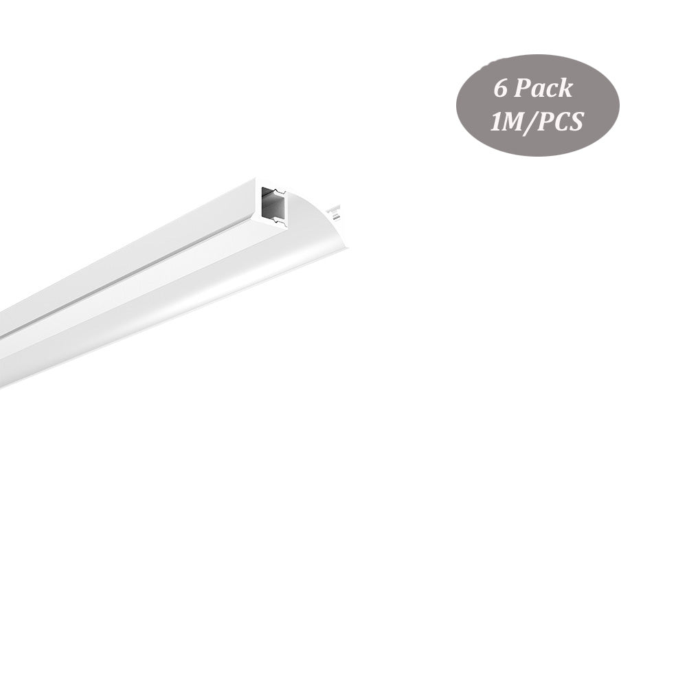 22*8mm Super Slim Aluminum LED Profile for Cabinet, 5mm Inner Width Assymetrical Light（DK-MP2208）