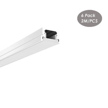 Charger l&#39;image dans la galerie, 22*13mm In-ground LED Profile,Heavy Duty Underground Aluminum LED Channel for Floor(DK-DP2213）
