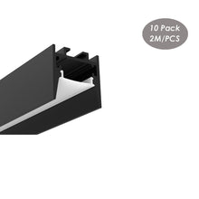 Lade das Bild in den Galerie-Viewer, 23*26mm Low Glare Aluminum LED Channel With Milky Diffuser Cover,Alu Profile Extrusion Track(DK-MP2326）
