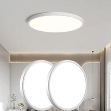 Загрузить изображение в средство просмотра галереи, 12 Inch 24W LED Flush Mount Ceiling Light 5000K Daylight 120V Surface Mount Ceiling Light LED Flat Overhead Ceiling Light Fixture for Kitchen Bedroom Living Laundry Room
