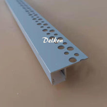 Cargar imagen en el visor de la galería, 33*13mm Delkon Plaster-in LED Profile with Milky Diffuse Cover Lense,Drywall Aluminum Channel for Tile/Marble(DK-DP3311)
