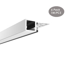 Charger l&#39;image dans la galerie, 42*16mm Drywall Use Architectural Gypsum Plaster LED Aluminum Profile Channel for 8-13mm Width Strip Light（DK-DP4216）
