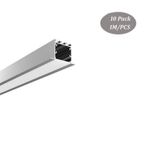 Carica l&#39;immagine nel visualizzatore di Gallery, 50*35mm Architectural LED Strip Aluminum Channel Extrusion Track Aluminum LED Profile for Wall and Ceiling(DK-RP5035)
