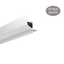 Charger l&#39;image dans la galerie, 50*46mm LED Strip Aluminum Profile Channel Extrusion Track Between Wall and Ceiling for Architectural Lighting(DK-DP5046）
