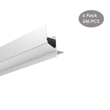 Carregar imagem no visualizador da galeria, 50*46mm LED Strip Aluminum Profile Channel Extrusion Track Between Wall and Ceiling for Architectural Lighting(DK-DP5046）
