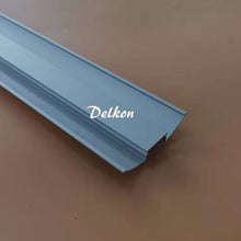 Afbeelding in Gallery-weergave laden, 52*9mm Flat Aluminum LED Profile with Milky Diffuser Cover for 8-12mm Width Strip Light（DK-MP5209）
