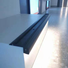 Загрузить изображение в средство просмотра галереи, 65*28mm Non-Slip Nosing Stair LED Aluminum Channel Cinema Step Profile for School Home Theater（DK-MP6528）
