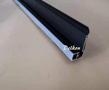 Cargar imagen en el visor de la galería, 65*28mm Non-Slip Nosing Stair LED Aluminum Channel Cinema Step Profile for School Home Theater（DK-MP6528）
