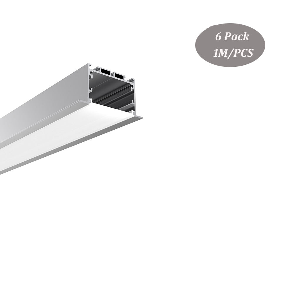 65*35mm Architectural LED Strip Aluminum Profile Extrusion Track Aluminum LED Channel for Wall and Ceiling(DK-RP6535)