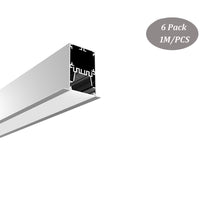 Ladda upp bild till gallerivisning, 68*75mm 2 Inches LED Aluminum Strip Channel Extrusion Track Aluminum Profile for LED Strip Light(DK-RP6875A)
