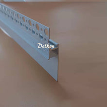 Lataa kuva Galleria-katseluun, 75*15mm Architectural Plaster Drywall LED Profile Wall Ceiling Aluminum LED Channel Extrusion Track(DK-DP7515)
