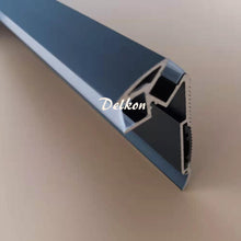 Cargar imagen en el visor de la galería, 80*32mm Aluminum LED Profile With Anti-Slip Rubber for Stair,Cinema Step Up and Down Lighting（DK-MP8032）
