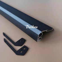 Cargar imagen en el visor de la galería, 80*32mm Aluminum LED Profile With Anti-Slip Rubber for Stair,Cinema Step Up and Down Lighting（DK-MP8032）
