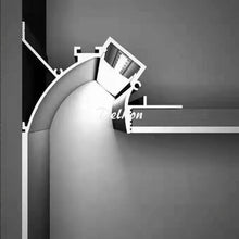 Charger l&#39;image dans la galerie, 85*56mm Cove Lighting LED Aluminum Channel Architectural Plaster Drywall Wall Washer LED Profile Lighting(DK-DP8556）
