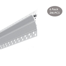 Lade das Bild in den Galerie-Viewer, 88*24mm Architectural Drywall LED Plaster In Profile Wall Washer Aluminum LED Channel Extrusion Track(DK-DP8824)
