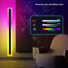 Загрузить изображение в средство просмотра галереи, 4 PCS / Pack Modern Waterproof Outdoor Long Strip LED Wall Lamp IP65 RGB Color Changing Wall Light Garden Porch Wall Sconce Light
