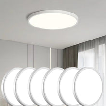 Lataa kuva Galleria-katseluun, 9 Inch 20W LED Flush Mount Ceiling Light 5000K Daylight 120V Surface Mount Ceiling Light LED Flat Modern Ceiling Light Fixture for Kitchen Bedroom Living Laundry Room
