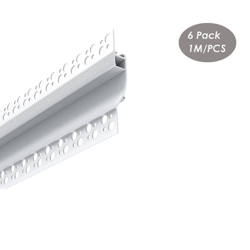 91*15mm Architectural Skirting LED Plaster Profile Wall Ceiling Aluminum LED Channel Extrusion Track(DK-DP9115)