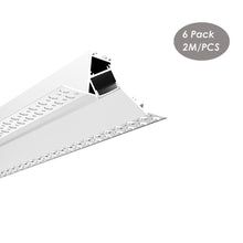 Charger l&#39;image dans la galerie, 94*34mm Wall Washer Aluminum LED Profil Architectural Drywall Plaster LED Strip Channel for Interior Lighting(DK-DP9434）
