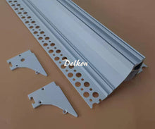 Charger l&#39;image dans la galerie, 94*34mm Wall Washer Aluminum LED Profil Architectural Drywall Plaster LED Strip Channel for Interior Lighting(DK-DP9434）
