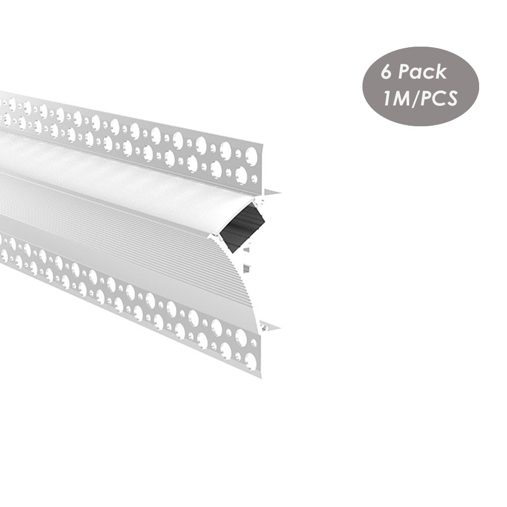 95*35mm Wall Washer LED Alu Profil Architectural Drywall Plaster LED Strip Aluminum Profile Lighting(DK-DP9535）