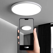 Cargar imagen en el visor de la galería, 12 Inch 24W LED Flush Mount Ceiling Light 5000K Daylight 120V Surface Mount Ceiling Light LED Flat Overhead Ceiling Light Fixture for Kitchen Bedroom Living Laundry Room
